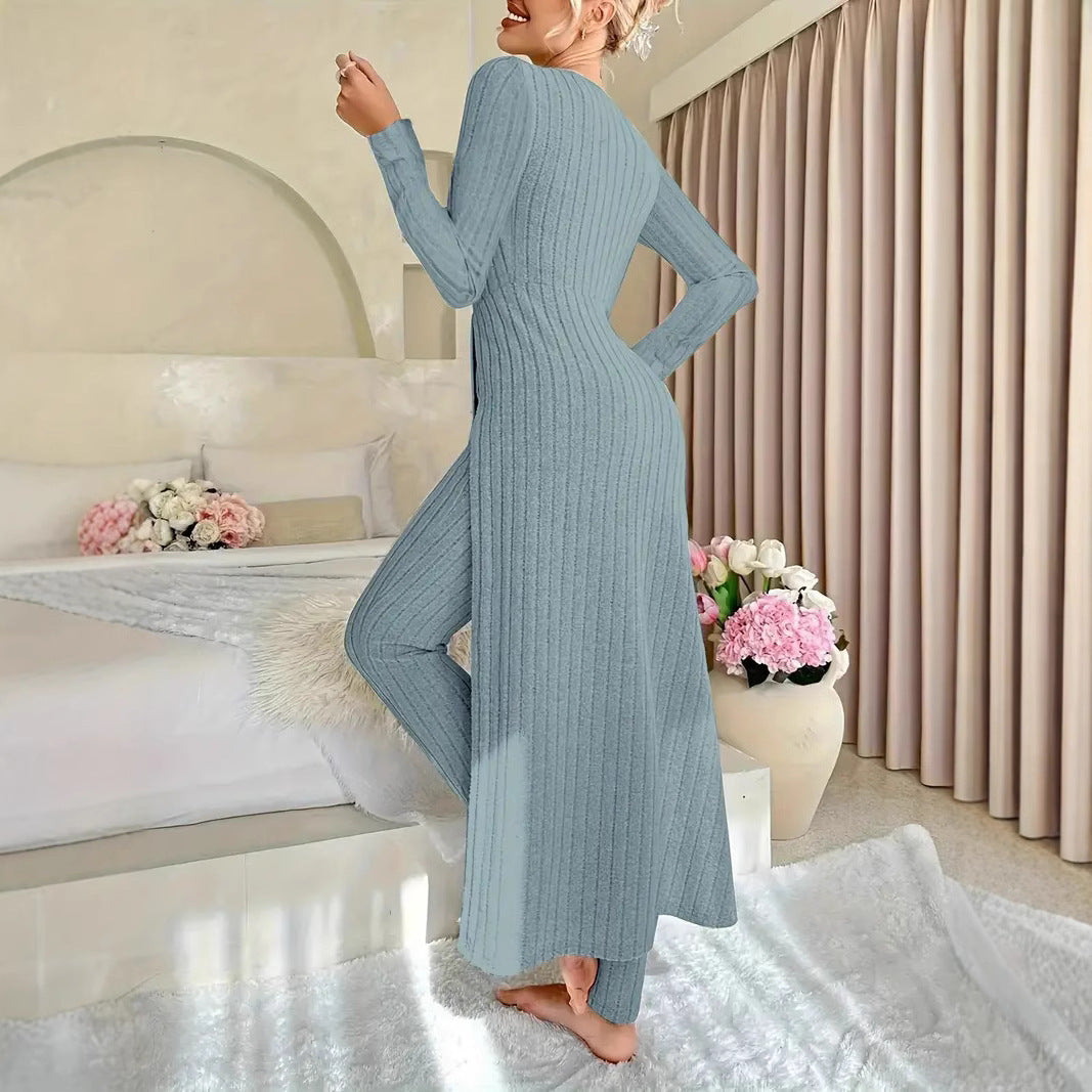 Olivia Ribbed Two-Piece Set