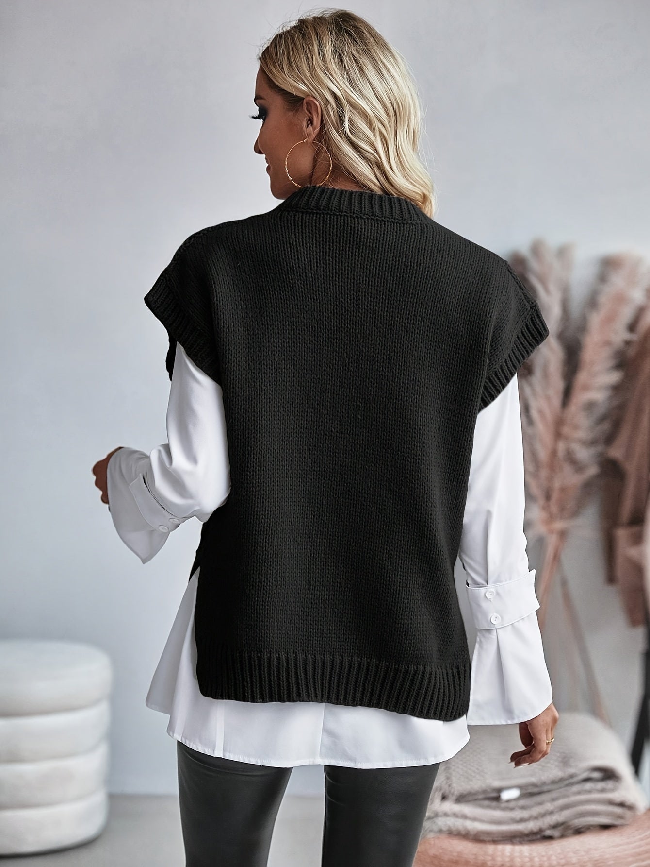 Elena – Mouwloos Dames Sweatervest