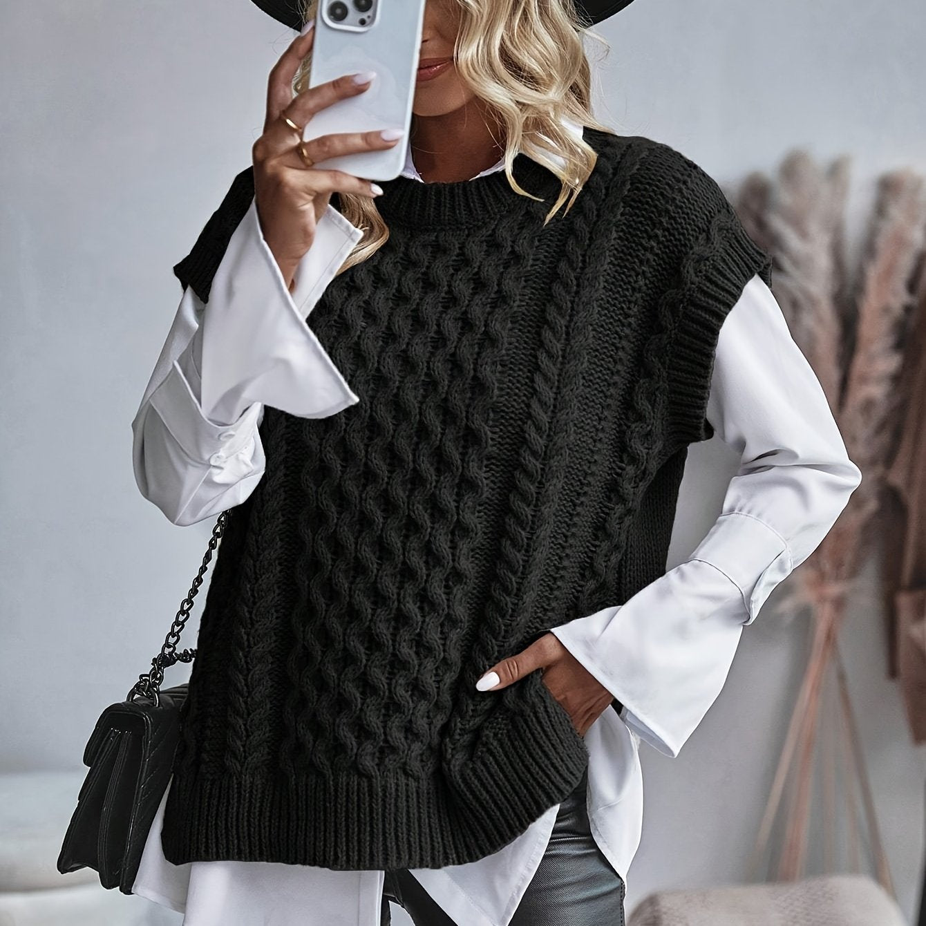 Elena – Mouwloos Dames Sweatervest