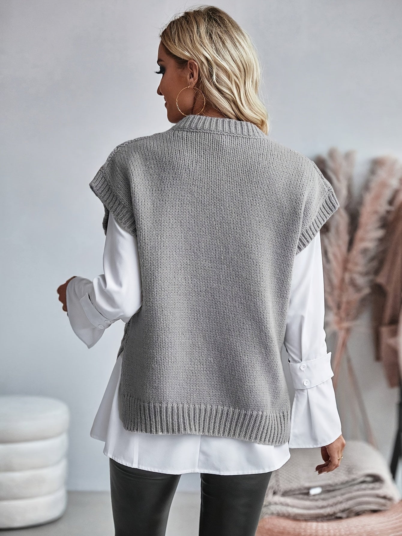 Elena – Mouwloos Dames Sweatervest
