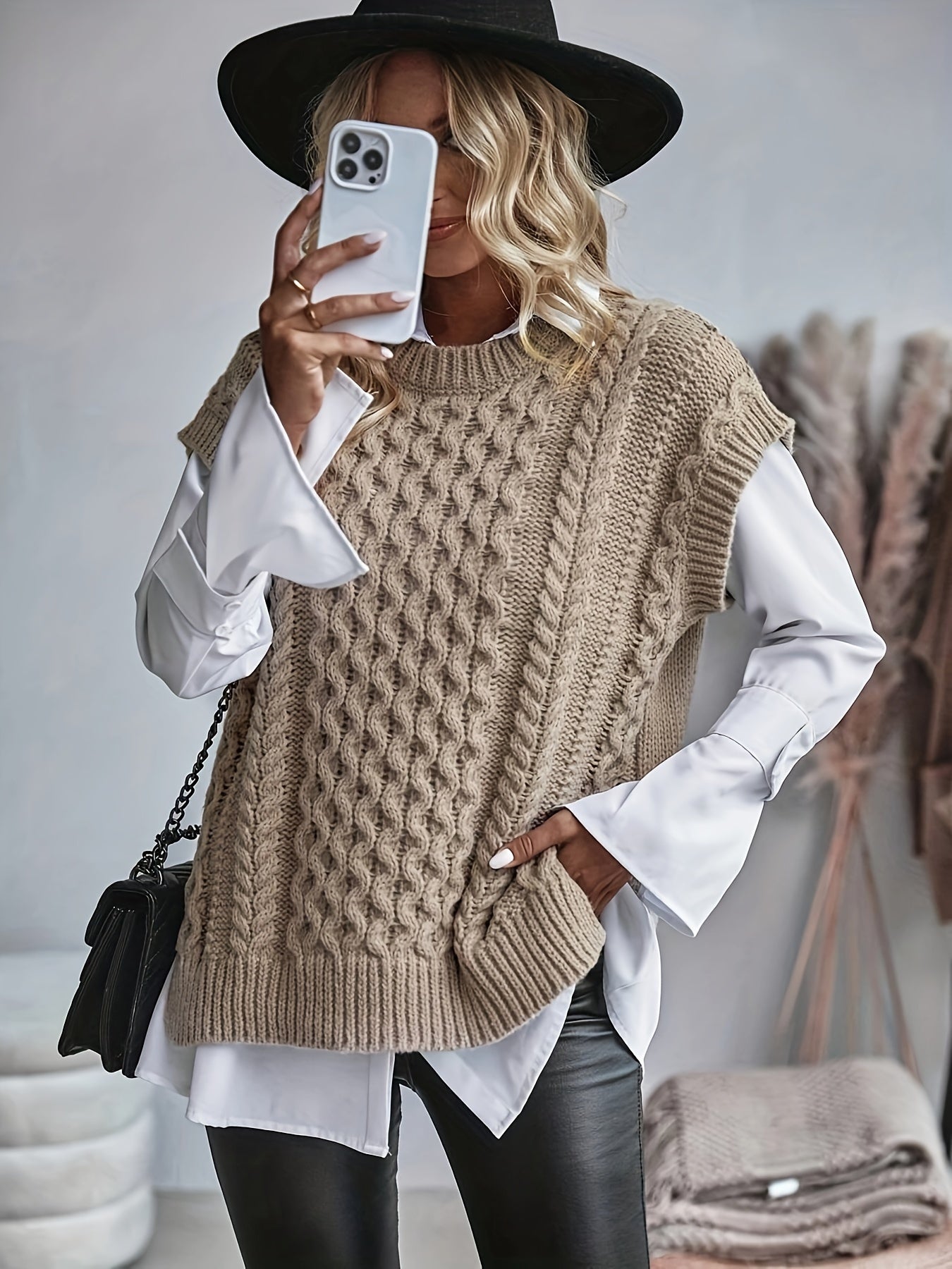 Elena – Mouwloos Dames Sweatervest