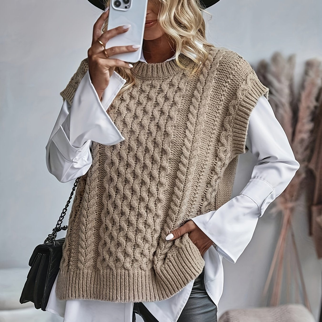 Elena – Mouwloos Dames Sweatervest
