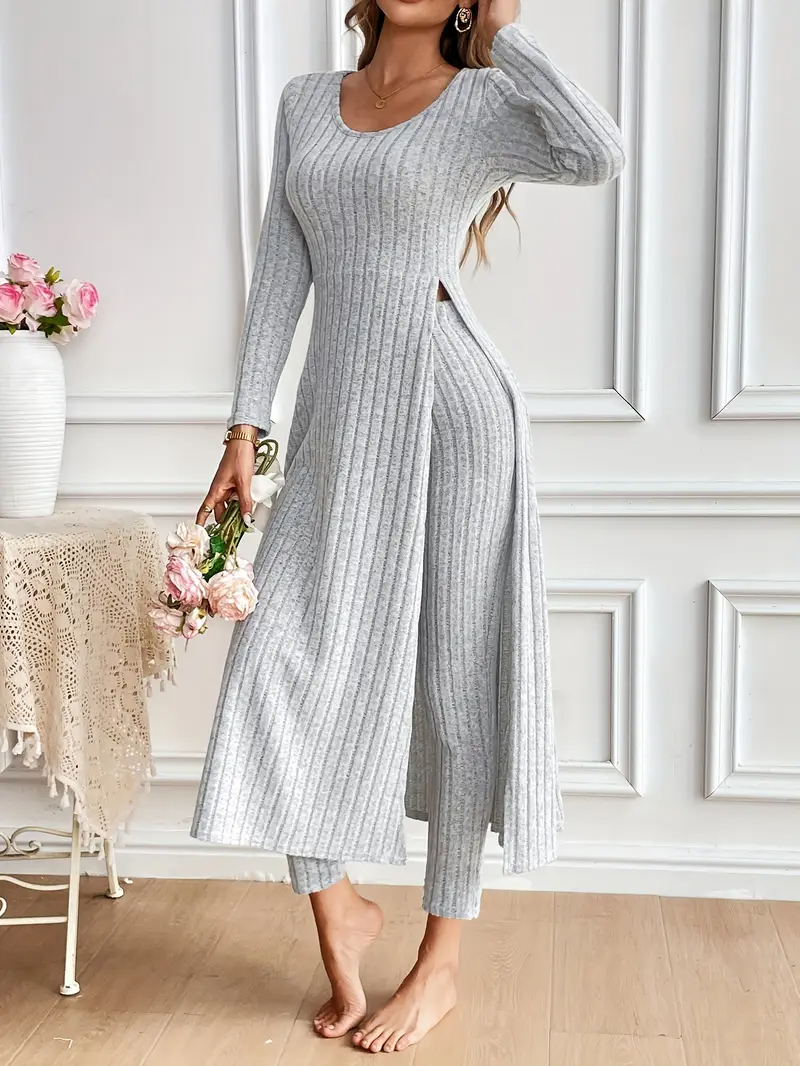 Olivia Ribbed Two-Piece Set