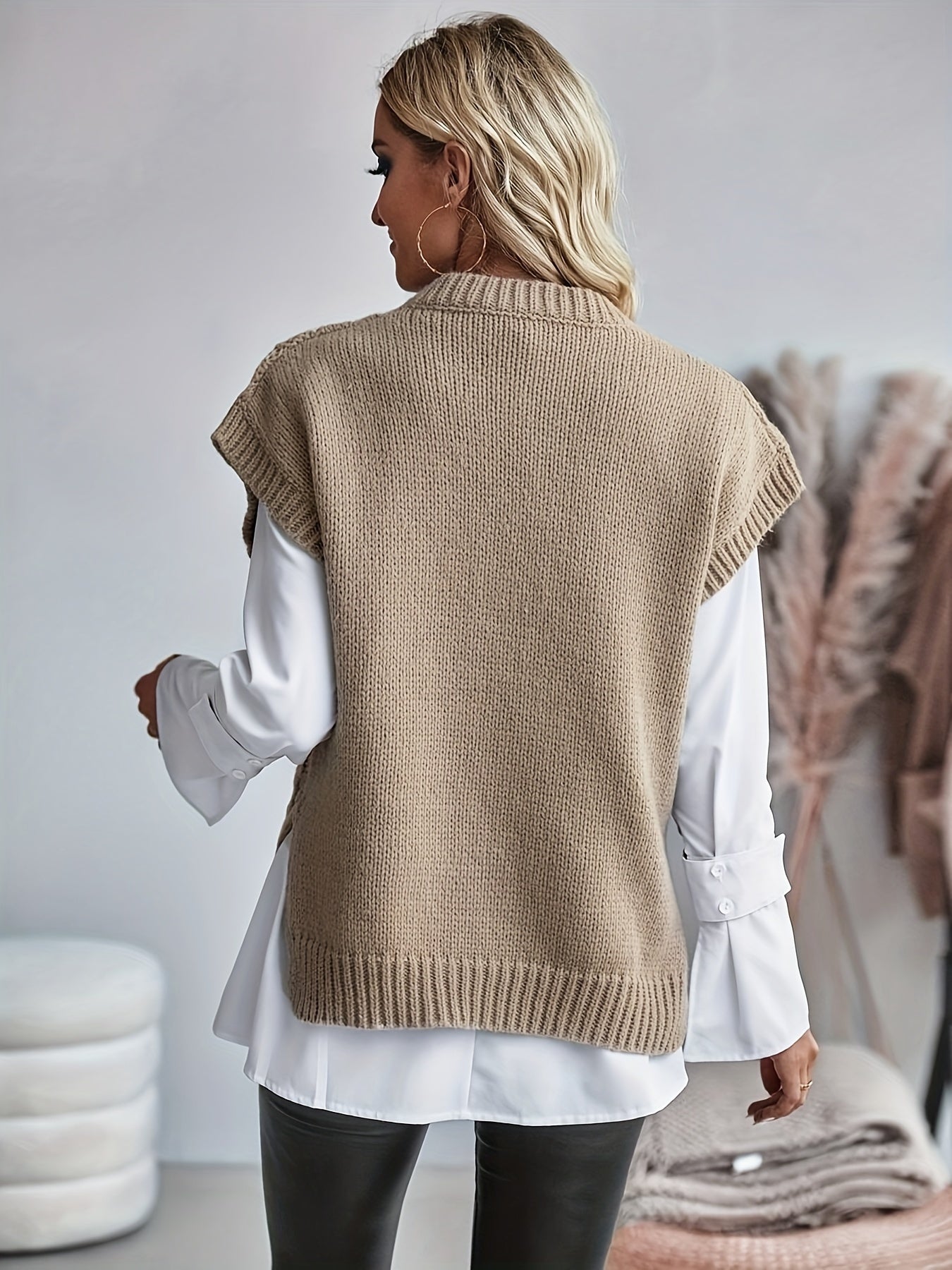 Elena – Mouwloos Dames Sweatervest